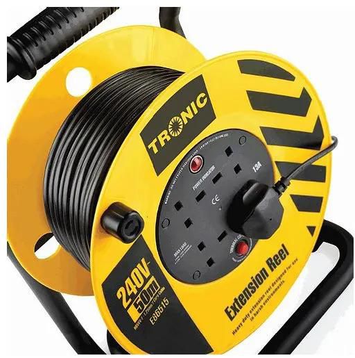 Tronic Extension Reel Tronic 1.5mm 3-core - 25m