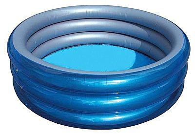 Bestway Big Metallic 3 Ring Pool - 170x53cm