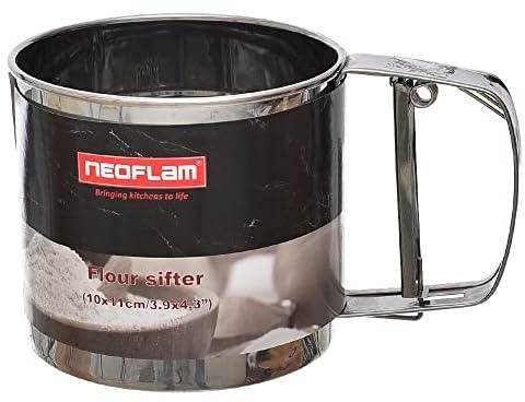 Neoflam ac77521 high quality stainless steel sifter with handle - multi color