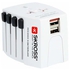 Skross 1302930 Travel Adapter 2.4A World MUV USB White