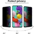 Privacy Glass Glass Screen Protector For Xiaomi Redmi Note 9 - Black