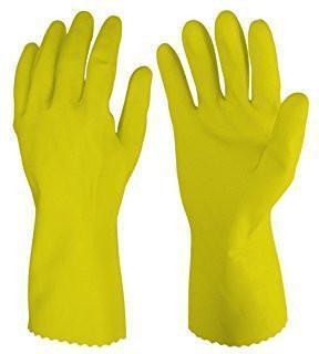 Latex Household Rubber Hand Gloves - Large