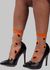 Kamata Orange Pawpaw Sheer Socks - Orange