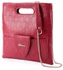 FSGS Red Dual-use Shoulder Messenger Laptop Chain Envelope Bag For Women 20040