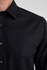 Defacto Man Smart Casual Woven Slim Fit italian Neck Long Sleeve Shirt