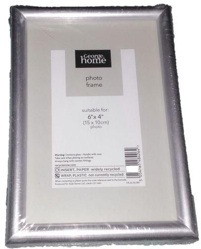 George Home Silver Frame 6″ X 4″, George Home