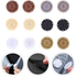 Healifty 6 Pairs Magnetic Coat Buttons Invisible Hidden Sewing Button with Magnets Inside for Coat Jacket Suitcase Bag Pajamas Magnetic Buckle Style 1