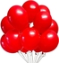 Red Chrome Latex Party Balloons (5-100 Pcs)