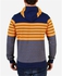 Town Team Striped Hoodie - Yellow