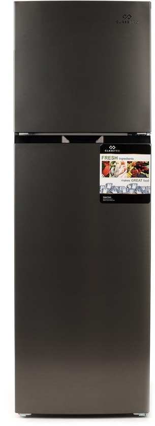 Classpro Top Mount Refrigerator 7Cu.ft, Freezer 1.9Cu.ft, INVERTER, Inox