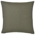 JORDTISTEL غطاء وسادة, رمادي-أخضر, ‎50x50 سم‏ - IKEA