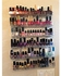 NIUBEE 6 Pack Nail Polish Rack Wall Mounted Shelf with Removable Anti-slip End Inserts, Clear Acrylic Nail Polish Organizer Display 90 Bottles