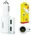 Ldnio Dual USB Car Charger With Micro USB Cable For Smartphones & Tablets