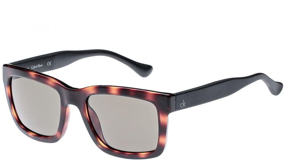 Calvin Klein Platinum Square Shiny Turtoise Women's Sunglasses - CK3179S - 55-20-140