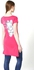 T Shirt For Women By Kalimah, Pink,S