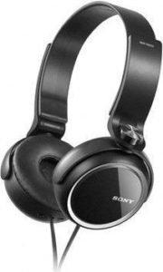 Sony MDRXB250 Over Ear Headphone Black