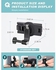 SYOSI Professional Mount for Backpack Strap Adjustable Camera Shoulder Mount Compatible for GoPro Hero 9 8 7 6 5 4 Black Session Insta 360 One R DJI Osmo Action and Most Action Camera
