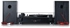 Lenco LS-101BK Belt Drive Wooden Turntable with Speakers - Black Wood