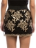 Guess Black,Gold Body Con Skirt For Women