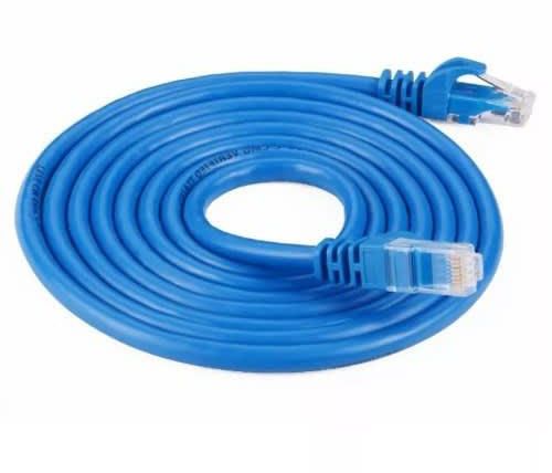 Gigabyte Cat 6 Network Cable Lan Patch Ethernet Super Speed Cable - 3m - Blue