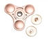 Spring Toy Hand Spinner Red Copper Metal Tri Fidget Spinner Anti Stress New year gift Toys Gift Man finger toys tops