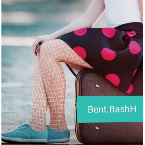 Bent Bashh Fish Net - Pantyhose - White -Girl