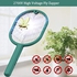 Electric Fly Swatter, Fly Zapper Fly Killer Racket Mosquito Bug Zapper Bat 2 In 1 for Indoor Outdoor, Rechargeable USB Insect Catcher with 3-Layer Protective Net