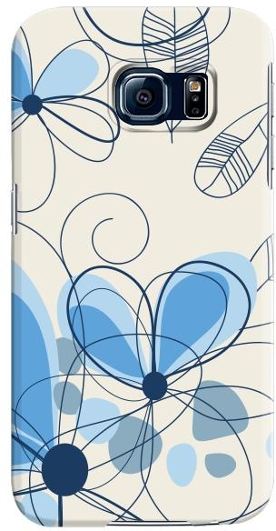 Stylizedd Samsung Galaxy S6 Premium Slim Snap case cover Matte Finish - Daisy Lines