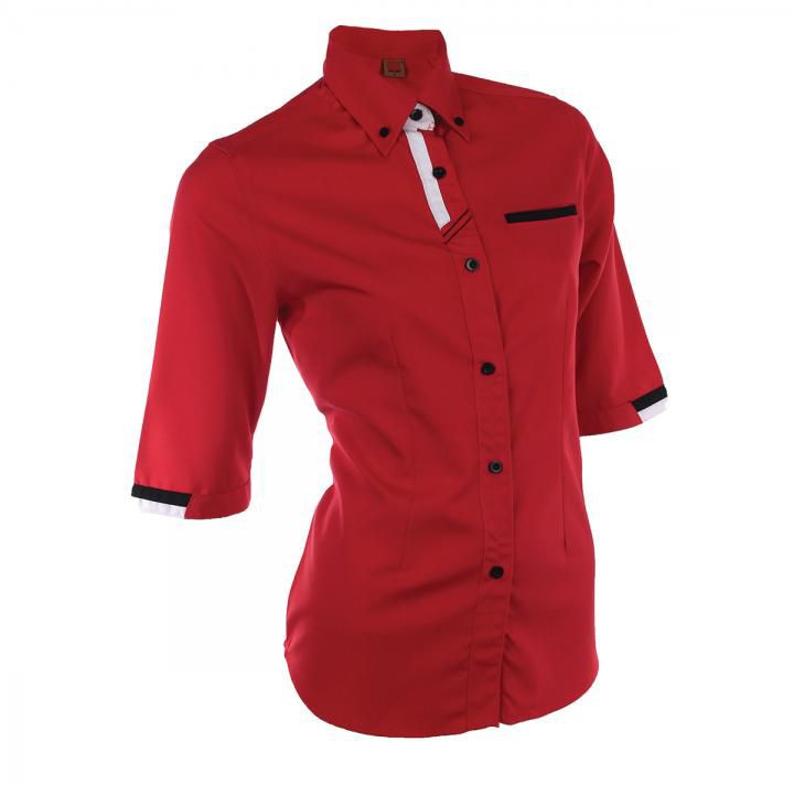 F1 T Shirt / Corporate Uniform Women 8 sizes - Red