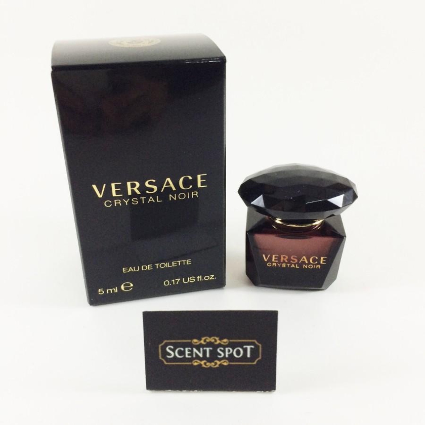 Versace Crystal Noir Perfume (Miniature / Travel) EDT Women Dab On 5ml