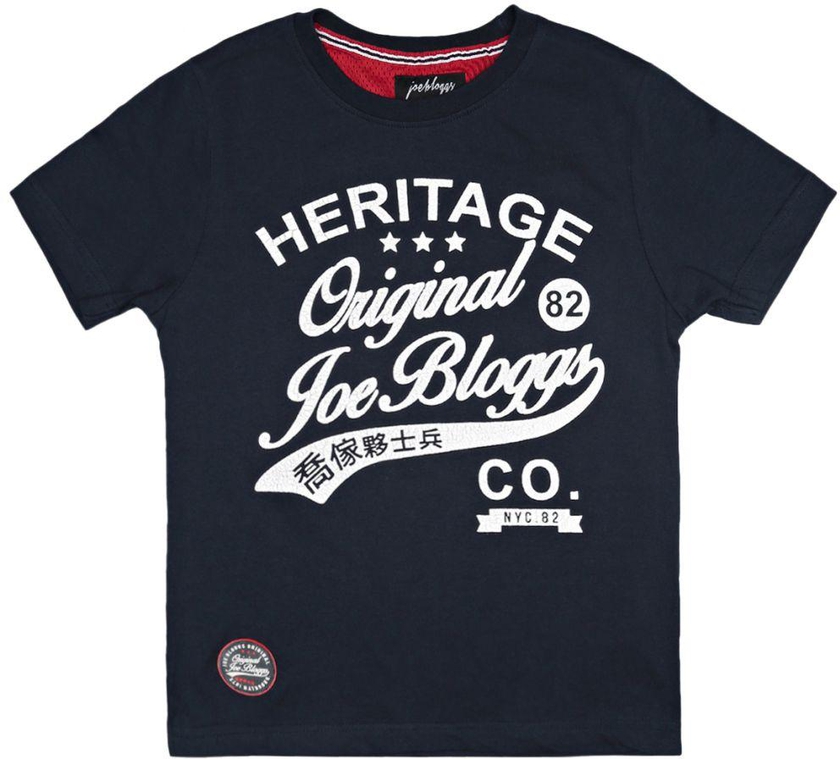 Bloggs Boys B127488C T-Shirt for Boys - 9 - 10 Years, Navy