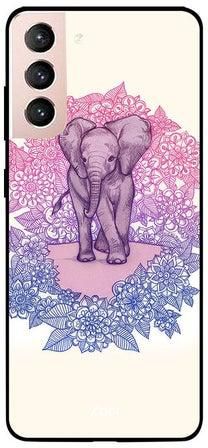 Printed Case Cover -for Samsung Galaxy S21 Elephant Drawing Elephant Drawing