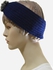 ZISKA Fur Hair Headband – Blue