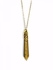 Brown marble stone necklace  - 2100