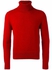 Fashion Fashion Turtle Neck Sweater - (Red)