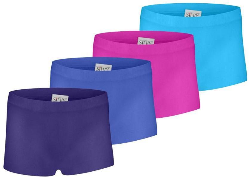 Silvy Set Of 4 Casual Shorts For Girls - Multicolor, 10 - 12 Years