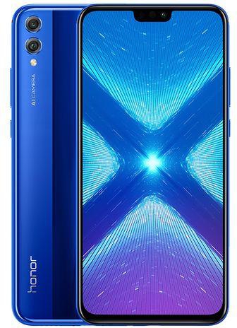 Honor 8X - 6.5-inch 128GB/4GB Dual SIM 4G Mobile Phone - Blue