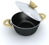 Lazord Granite Pro Cookware Set - 9 Pcs - Black