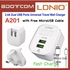 LDNIO A201 2.4A USB Ports Fast Charge Travel Wall Charger with MicroUSB Cable For Samsung