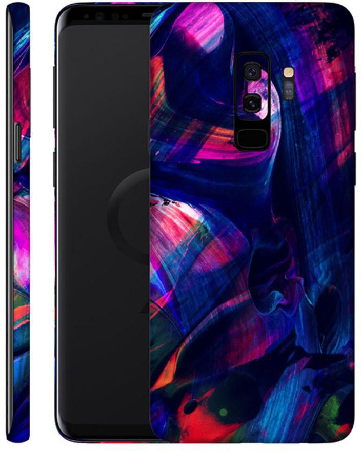 Protective Vinyl Skin Decal For Samsung Galaxy S9 Plus Abstract 1