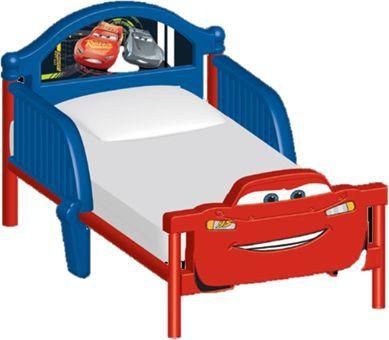 Delta Kids Disney Cars Themed Toddler Bed Multi Color
