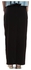 Women's Cotton Long Skirt - Black
