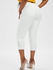 Plus Size & Curve Ripped Raw Hem Tapered Cropped Jeans - 4x