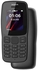 Nokia 106-4 MB RAM Dual SIM Phone - Black,Black