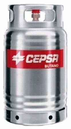 Cepsa 12.5Kg Butano Stainless Gas Cylinder