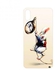 Printed Back Phone Sticker For IPHONE XS MAX Rabbit hanging from rope and classic watch