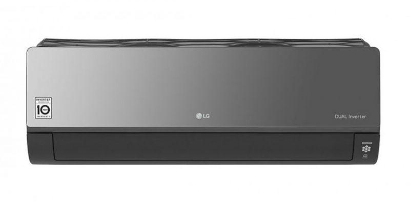 LG Air Conditioner 2.25 Horse ARTCOOL Cooling & Heating Inverter Digital Plasma Wi-Fi Black S4-W18KLRZA