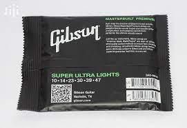 Gibson Number 10 Super Ultra Lights Acoustic Guitar Strings 