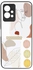 جراب حماية كفر غطاء هاتف جوال خلفي صلب تصميم وجه فتاة ورسوم متوافق مع فيفو واي 55 5جي / فيفو واي 75 5جي