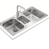 TEKA CLASSIC 2-1/2B Inset Polished Stainless Steel Sink